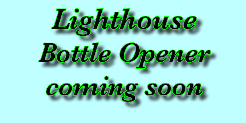 Lighthouse, very cool Craft beer bottle opener, perfect for a breweries near me